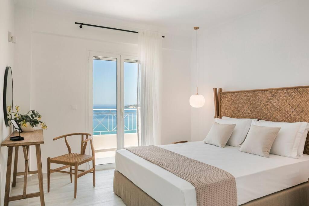 Lourdas White Villa Lourdata  Bagian luar foto