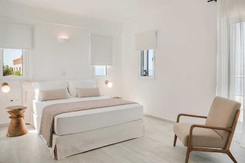 Lourdas White Villa Lourdata  Bagian luar foto